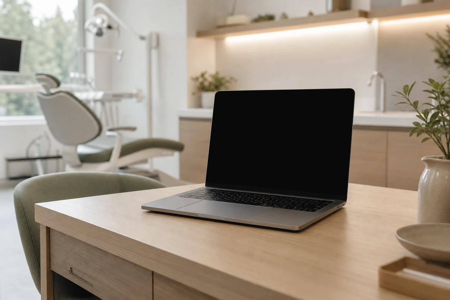 Willowmere Dental concept shown in a second industry-specific environment